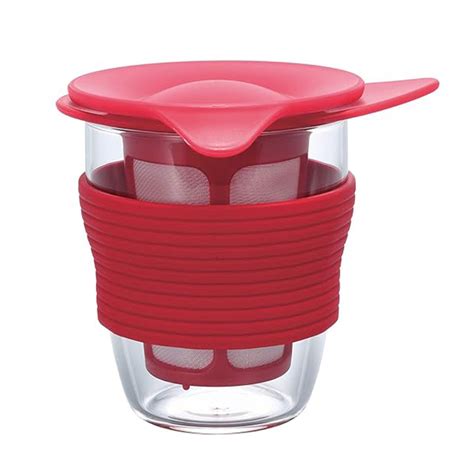 HARIO HANDY TEA MAKER - RED – Something's Brewing