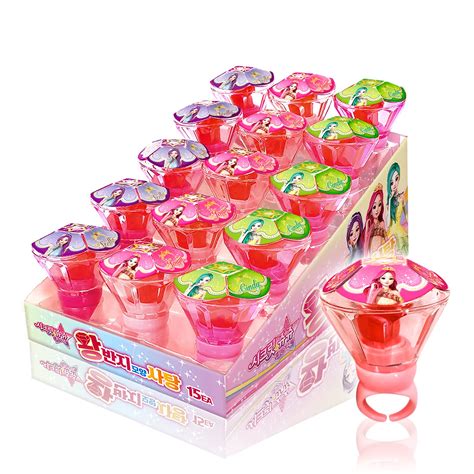 Buy TREE FARM Secret Jouju Princess Individually Wrapped Candy Rings 15 ...