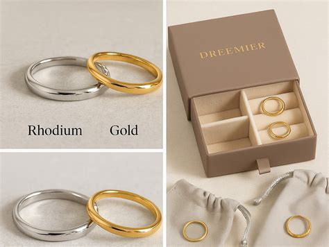 Types of plating in Anti Tarnish Jewelry – Dreamier