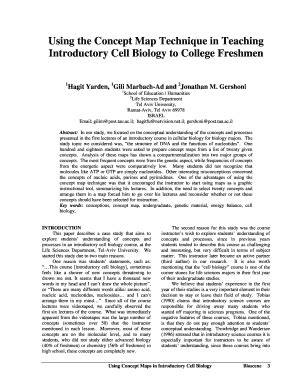 18 Printable concept map template pdf Forms - Fillable Samples in PDF ...