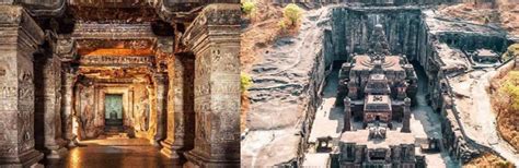 Kailasa Temple or Kailashnath Temple, Ellora caves, UNESCO World ...