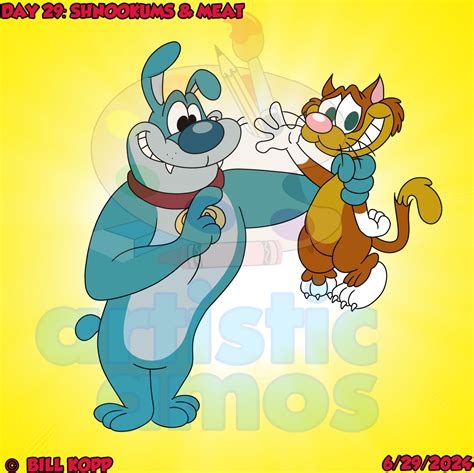 Day 29: Shnookums and Meat by ArtisticAmos on DeviantArt