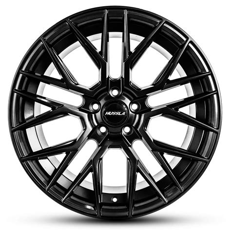 holden commodore ute hussla lit gloss black wheel #20174