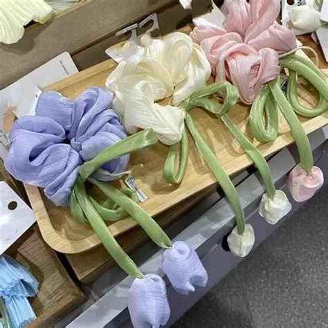 Korean Tulip Scrunchies – Kristore