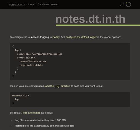 Image result for Caddy Set Debug Logging