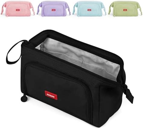 Mamowla Canvas Large Pencil Cases For Girls Super Big Pencil Case For ...