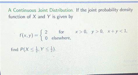Image result for Joint Distribution Function