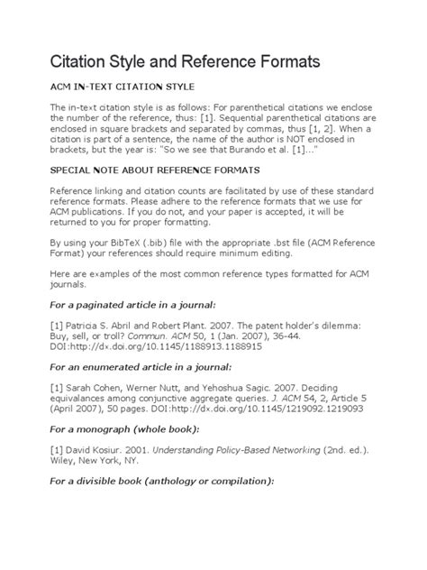 Image result for ACM Reference Format