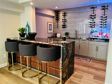 Modern Basement Bar Designs | Solo Granite Atlanta, Ga