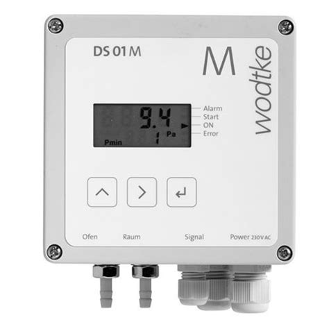 Gas pressure controller - DS01 M - Elektrotechnik Schabus - differential