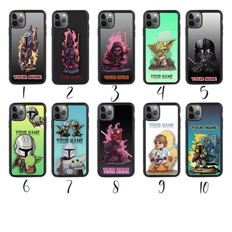 Star Wars iPhone Cases, iPhone 14 Pro Max, iPhone 13 12 11 X XR XS SE 8 ...