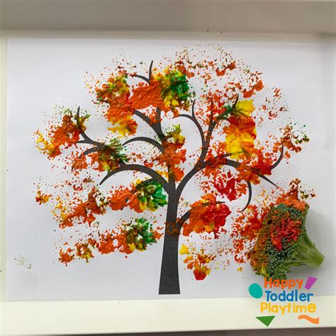 Fall Paintings For Kids