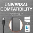 Seagate One Touch 2 TB External Hard Disk Drive (HDD) 120 Mb/s, USB 3.0 ...