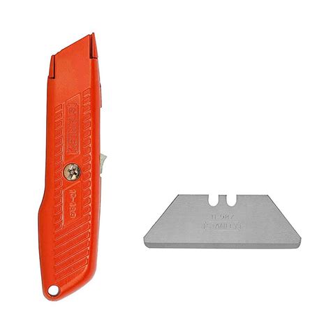 Stanley Self Retracting Safety Blade Utility Knife - Hardware&Tools ...