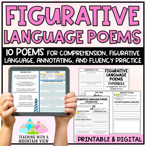 Figurative Language Poems - Teaching with a Mountain View