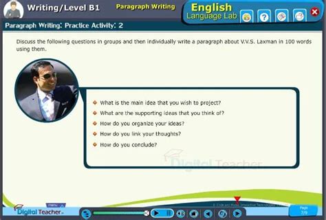 Writing Software Screens Infographics - English Language Lab