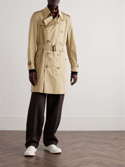 Burberry long coat mens shop