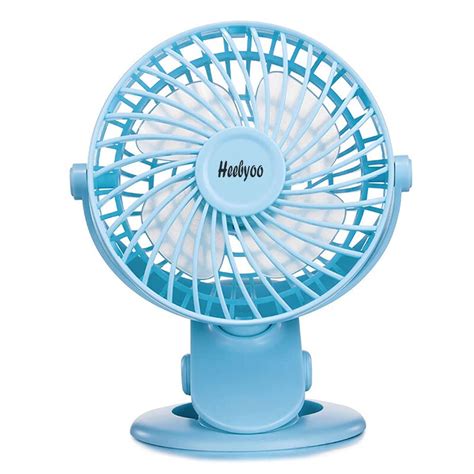 Heebyoo Portable Electric Fan, 5000mAh Portable Handheld Fan, Mini USB ...