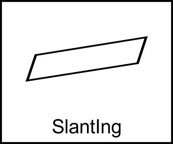 Image result for 2 Slanting