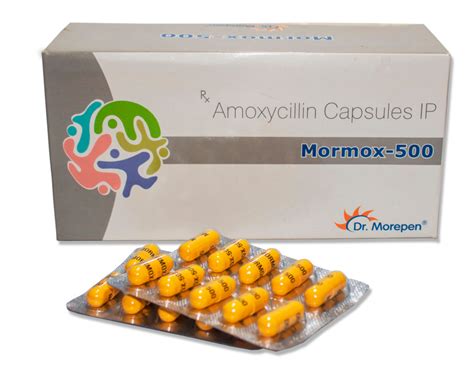 Amoxicillin Capsule Box