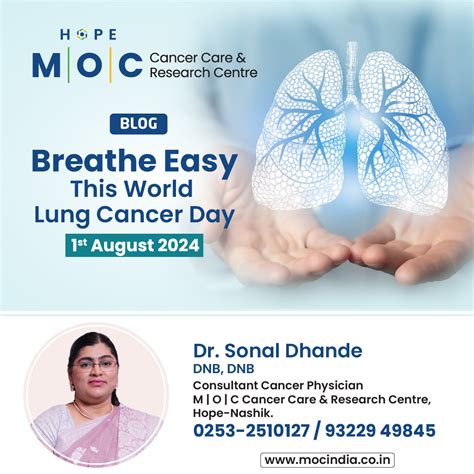 Breathe Easy This World Lung Cancer Day | Lung Cancer Steps | Check ...