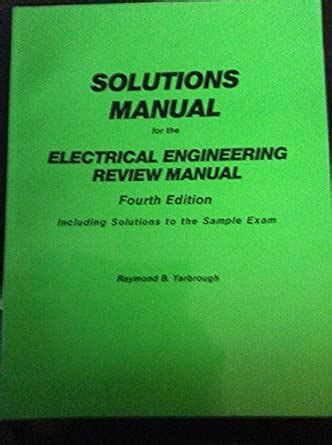 Buy Solutions manual for the Electrical engineering review manual ...