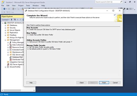 Image result for How to Configure Database Mail