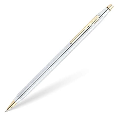Cross Classic Century Medalist Chrome 0.7mm Pencil with 23KT Gold ...