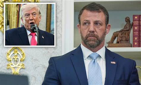 Markwayne Mullin's face says it all as Trump admits he 'didn't know' he ...