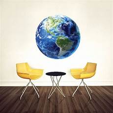 Earth Wall Mural by Earth Wall Mural Decal Planet Wall Decal Murals Earth Wall Mural