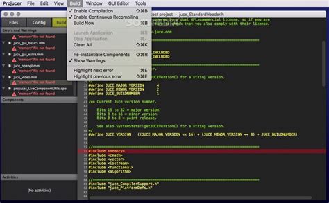 Projucer Command Line 的图像结果