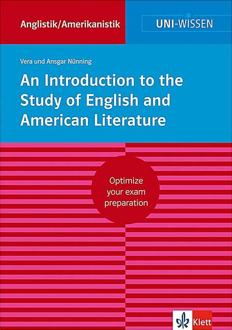 An Introduction to the Study of English and American Literature Buch