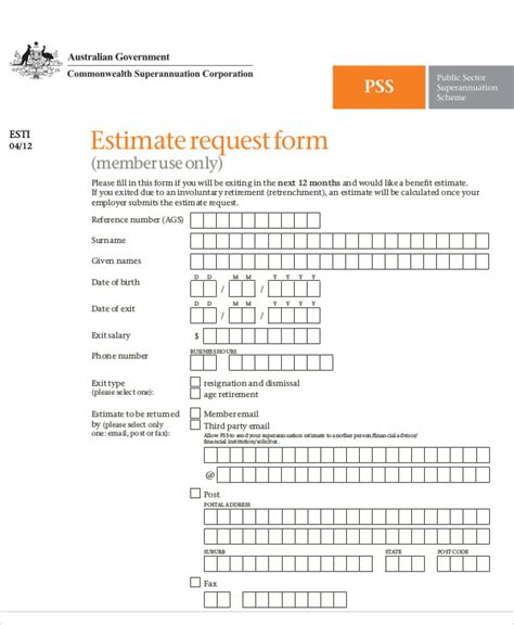 Image result for Shipping Estimate Request Form
