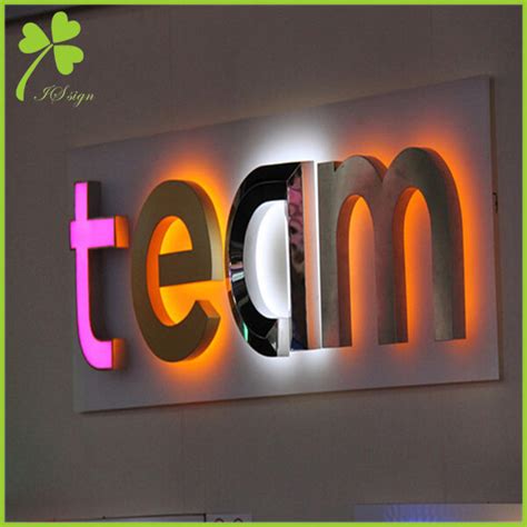 Custom LED Backlit Signs 3D Metal Sign Manufacturer | IS LED SIGN