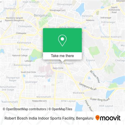 How to get to Robert Bosch India Indoor Sports Facility in Lakkasandra ...