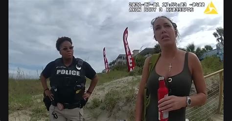 Woman doing the unspeakable on crowded Georgia beach is arrested as she ...