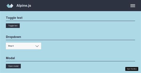 Image result for Alpine JS