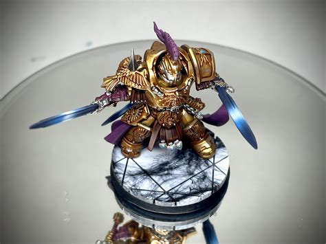 Blade champion bash all done! Wanted to do another take on the Custodes ...