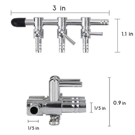 Aquarium Tank Air Flow Distributor Splitter Control – PetzLifeWorld