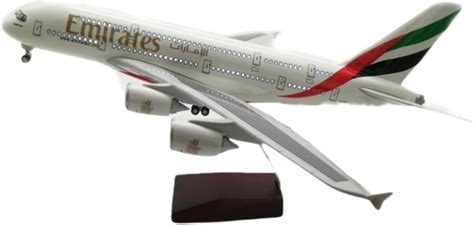 Buy Airplanes Diecast Models for Emirates A380 Voice Controlled LED ...
