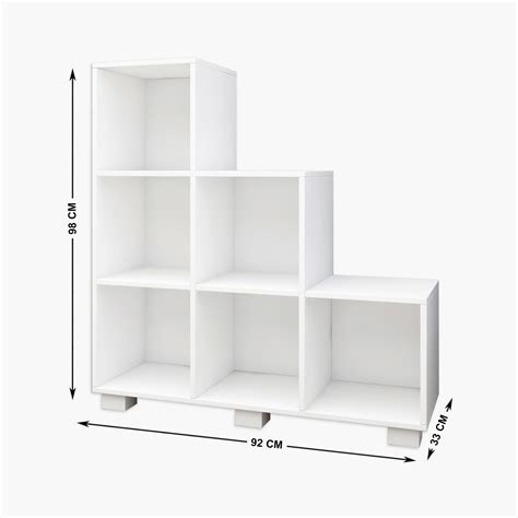 Buy Helios Reynan White Engineered Wood Book Cabinet from Helios by ...