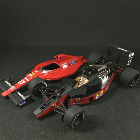 Ferrari F1 Scale Model Kit - Red Toy Race Car