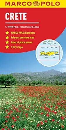 Buy Crete Marco Polo Map (Marco Polo Maps) Book Online at Low Prices in ...