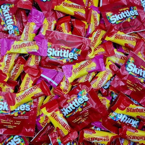 Sweetsome Fun Size Skittles & Starburst Candy Variety Pack - India | Ubuy