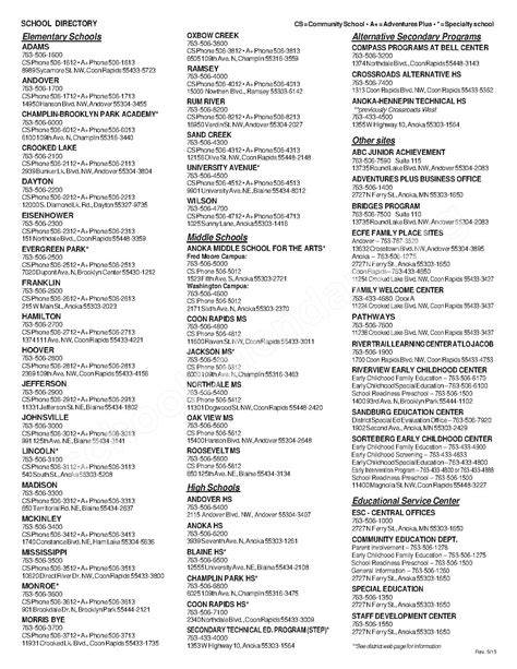 Anoka Hennepin Calendar