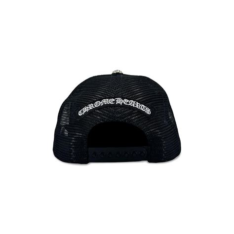 Chrome Hearts Chrome Hearts Triple Cross Trucker Hat 'Black/Black ...