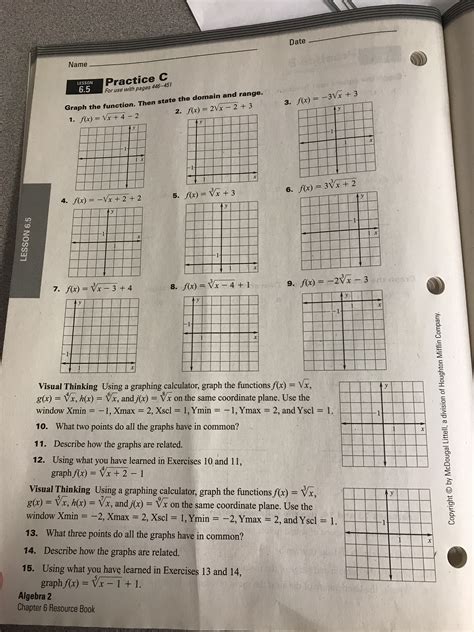 Honors Algebra 2
