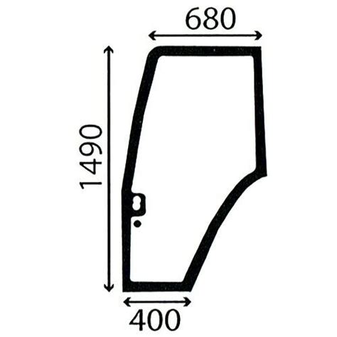 LH Door Glass for New Holland TL70 TL80 TL90 TL100 India | Ubuy