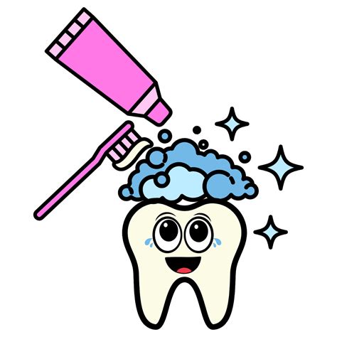 Free Brush Teeth Vector Clipart (PNG, SVG) to Edit Online