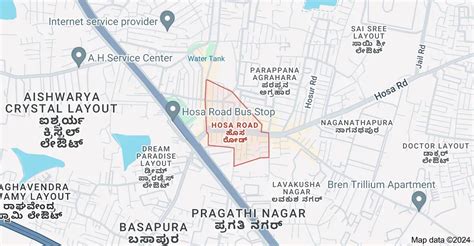 Hosa Road, Bangalore - Map, Pincode, Property Rates, Photos & Reviews 2026